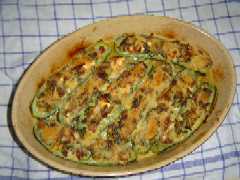 In Ligurien liebt man die gefüllten Gemüse. Zucchini Ripieni ist ein typischer Vertreter